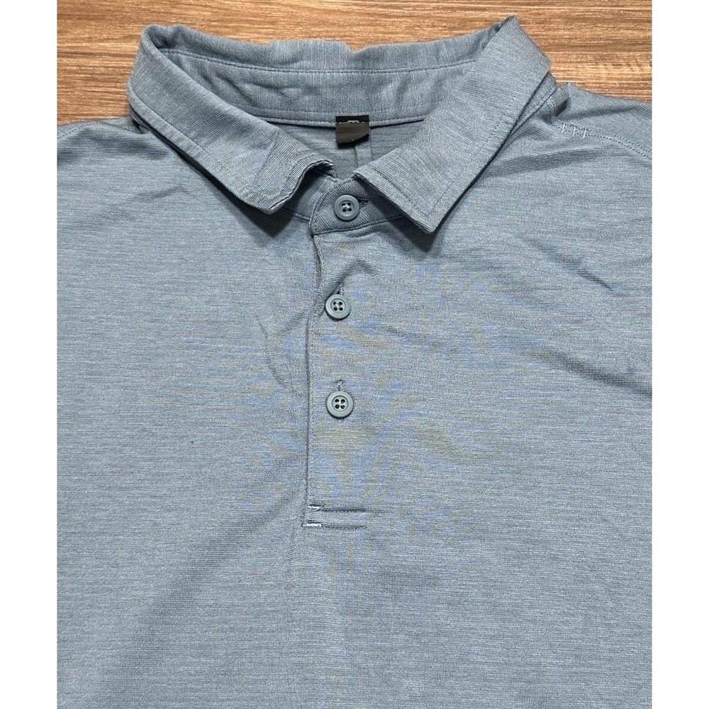 Lululemon Light Blue Evolution Performance Stretc… - image 3